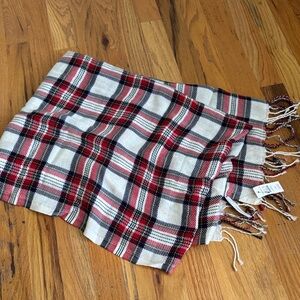 Talbots Multicolor Fringe Scarf